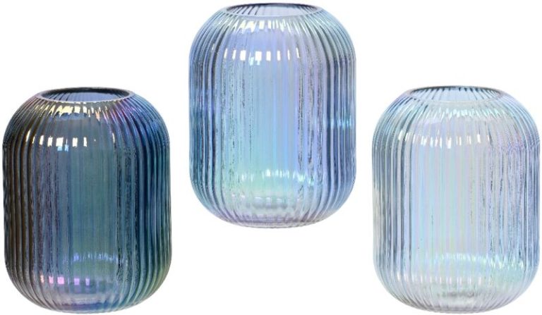 VASE EN VERRE D11.9 H15.2CM