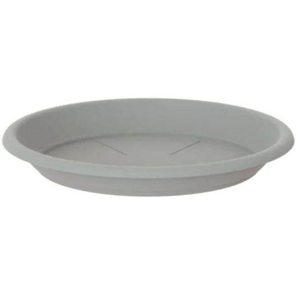 SOUCOUPE RONDE 30CM GRIS CLAIR