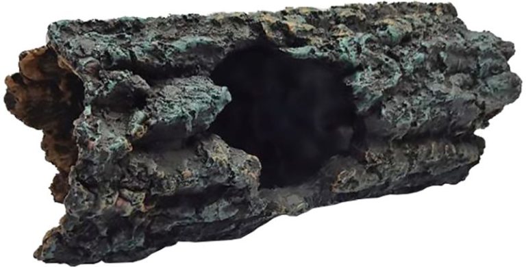DECORATION SOUCHE D ARBRE 23X9,5X9,5CM