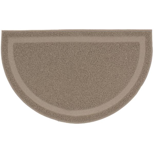 TAPIS POUR LITIERE HEMISPHERE 60X37CM GRIS