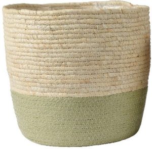 CACHE POT CORDE DE PAPIER D24 CM