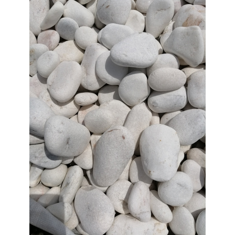 GALET BLANC OU ROSE 110/220MM