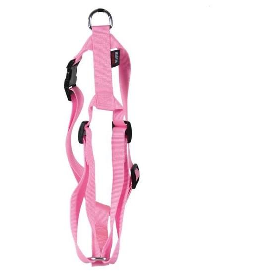 HARNAIS NYLON REGLABLE 10/25-35 ROSE