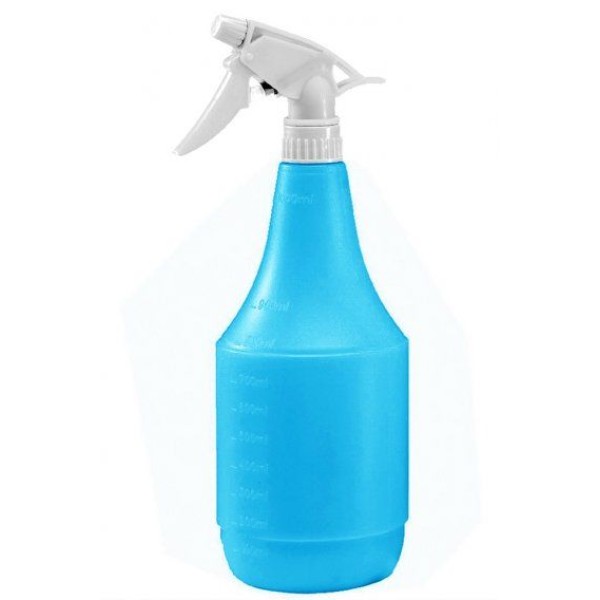 PULVERISATEUR BLEU TRANSPARENT 1L