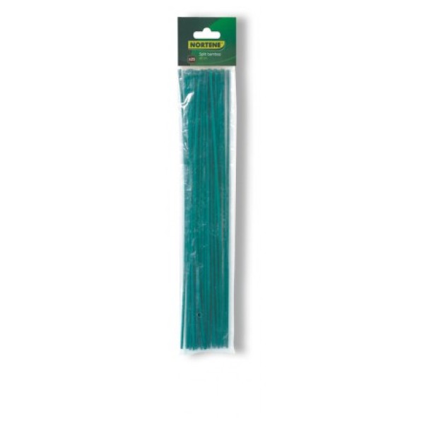 TUTEURS BAMBOU FENDU VERT 60CM X25