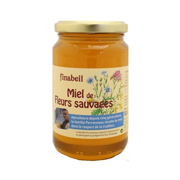 MIEL FLEURS SAUVAGES LIQUIDE 375G