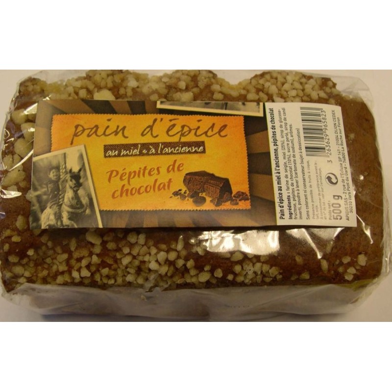 PAIN EPICE PEPITE CHOCOLAT 500G