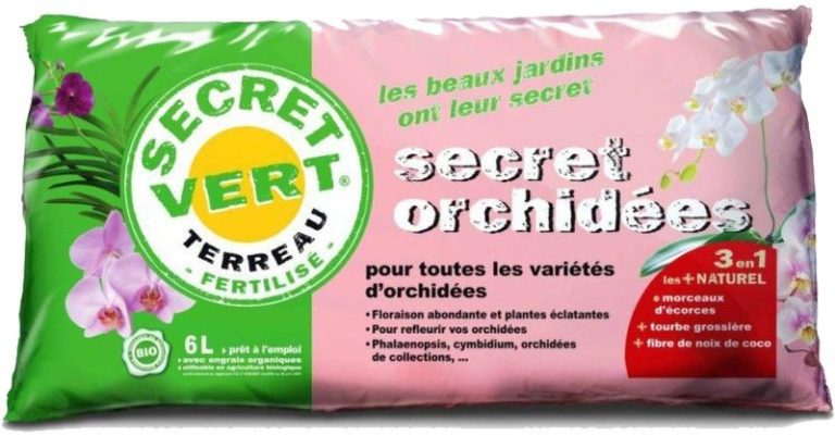 TERREAU ORCHIDEES 6L