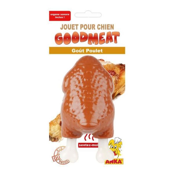 POULET CAOUTCHOUC ET NYLON 14CM