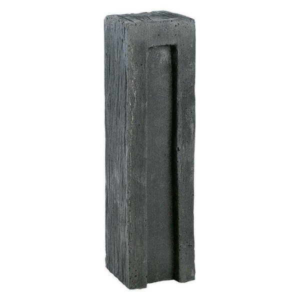 BLOC DROIT ASPECT SCHISTE 7.8X7.8X29 CM