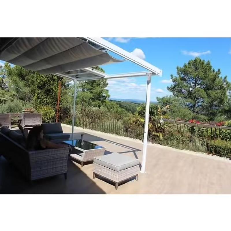 PERGOLA ODESSA 3X3.6M BLANC