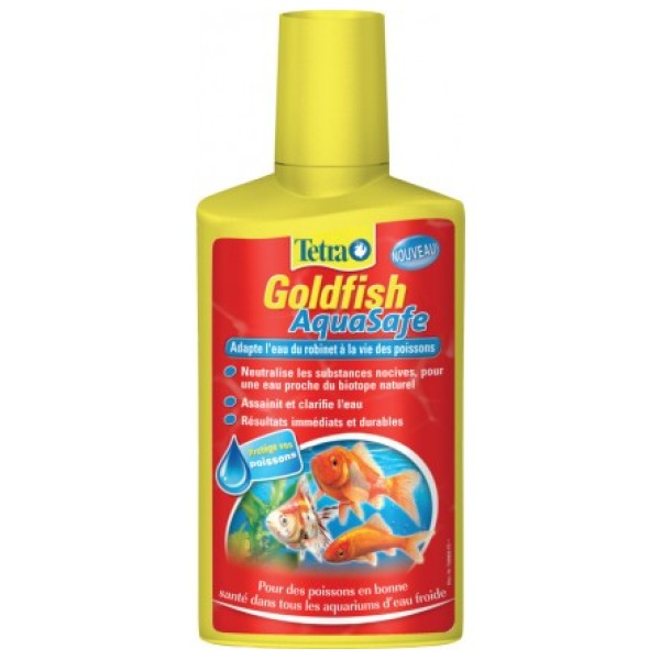 TETRA AQUASAFE POISSONS ROUGE 250ML