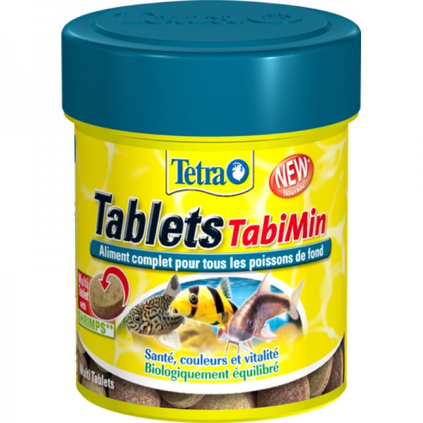 TETRA TABIMIN 120 TABLETTES 36G 66ML