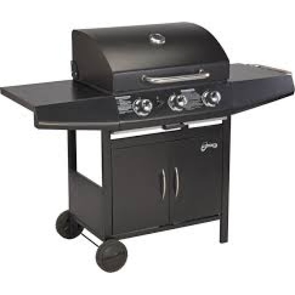 BARBECUE GAZ 3 FEUX 106X142X56 CM