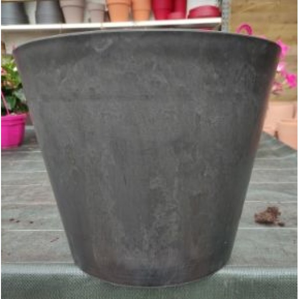 POT WOODPLAST D41 H33 ANTRACITE