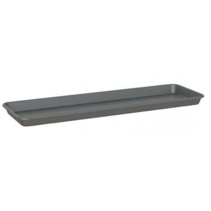 SOUCOUPE RECTANGLE MADAGASCAR 50CM ANTHRACITE