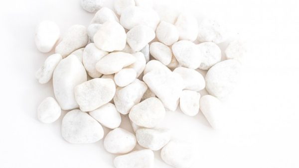 GALETS BLANC CARRARE 12/16 25KG