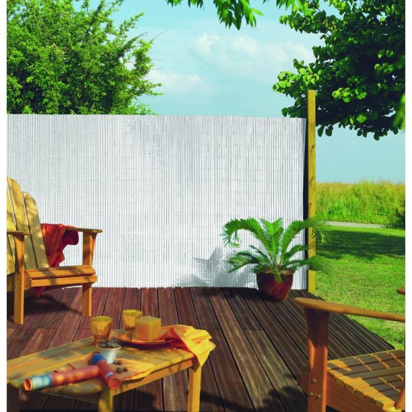 BRISE VUE PLASTICANE DOUBLE FACE BLANC 1 50x3M