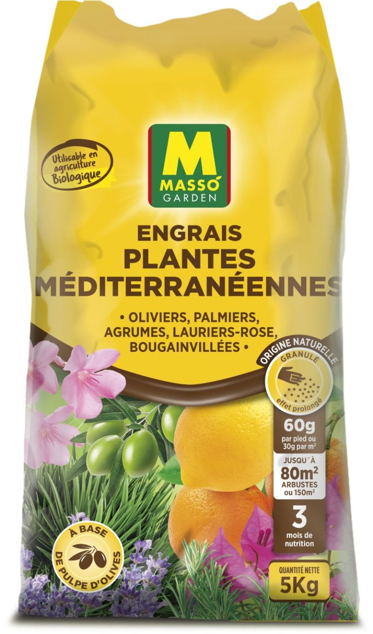 ENGRAIS GRANDES PLANTES MEDITERRANEENNE UAB 5KG
