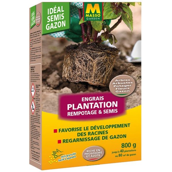 ENGRAIS PLANTATION REMPOTAGES ET SEMIS 800G