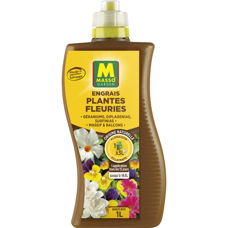 ENGRAIS LIQUIDE PLANTES FLEURIES UAB 1L