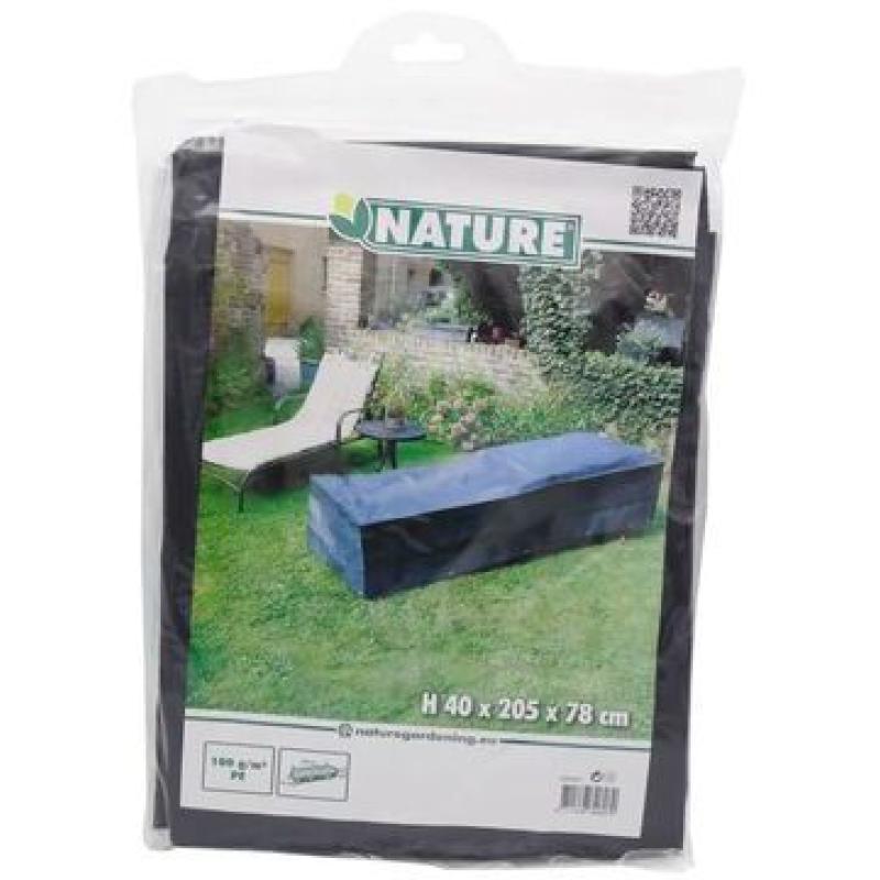 HOUSSE TRANSAT GRAPHITE 40X205X78 CM