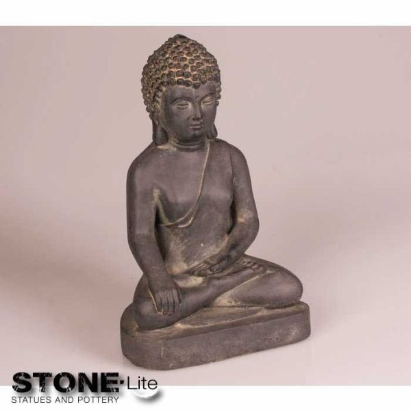 BOUDDHA ASSIS MOYEN 27X20X40 CM