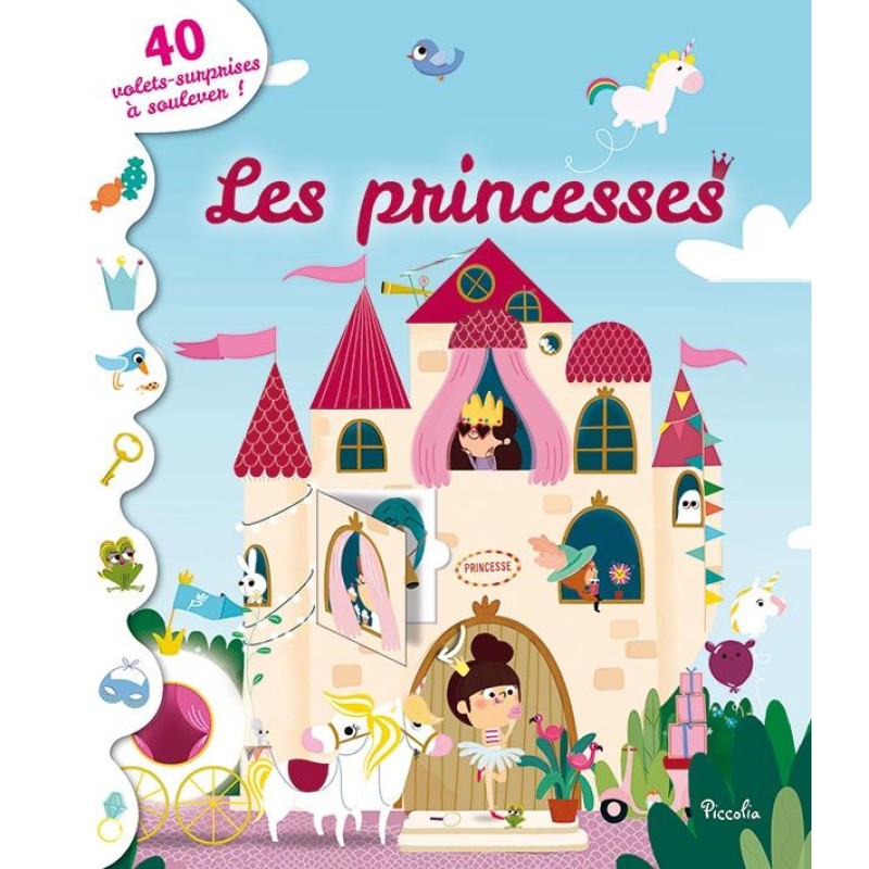 LES PRINCESSES 40 VOLETS SURPRISES A SOULEVER
