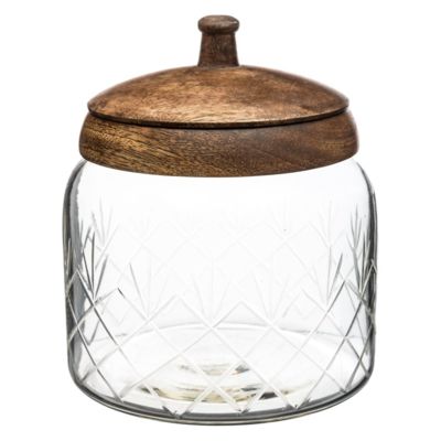 BONBONNIERE COUVERCLE MANGUIER 16CM