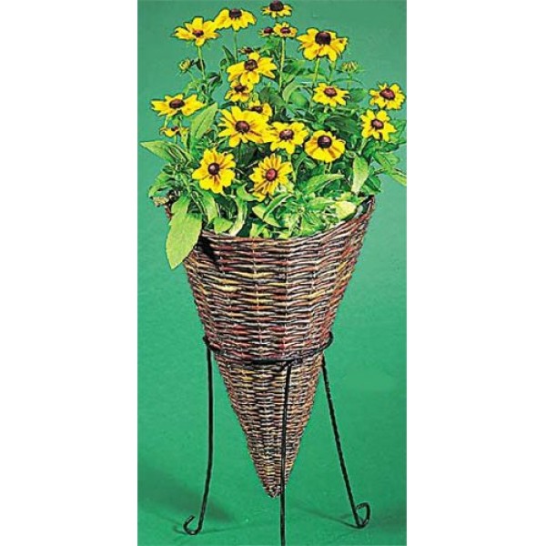 CONE POUR PLANTES AVEC SUPPORT