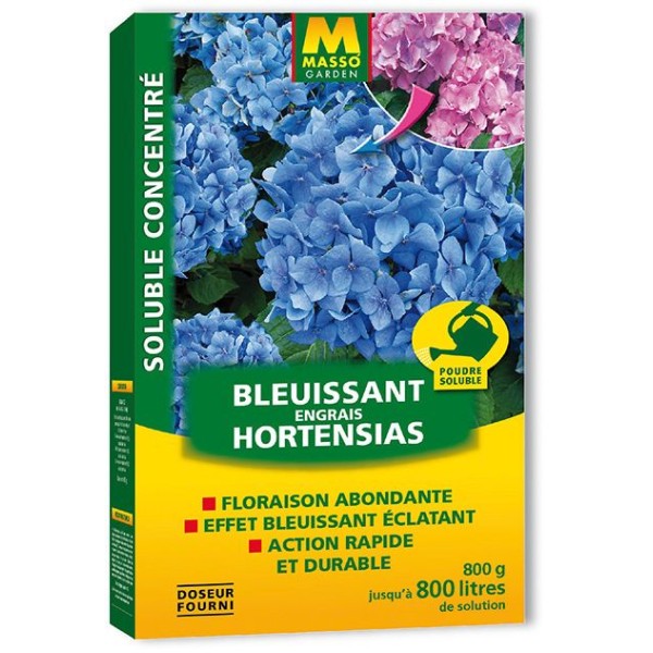 ENGRAIS SOLUBLE BLEUISSANT HORTENSIAS 800G