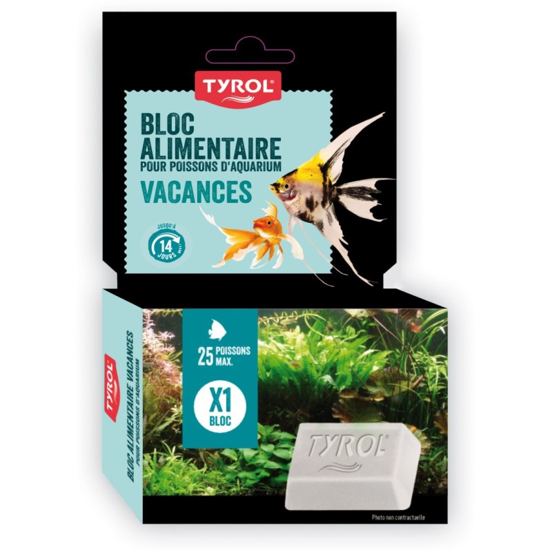 BLOC VACANCES POISSONS AQUAPRIME 35GR