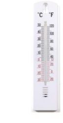 THERMOMETRE PLASTIQUE 20CM BLANC