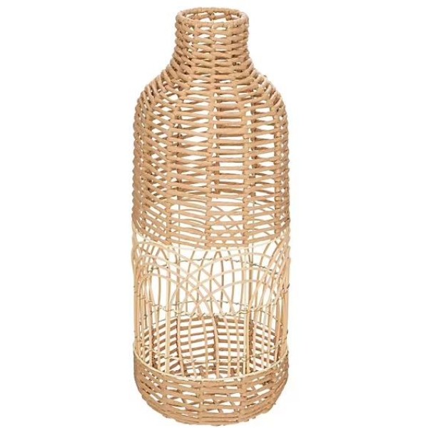 VASE ROTIN BOUTEILLE LOUR H55