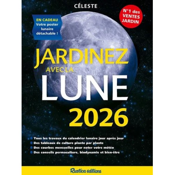 JARDINER AVEC LA LUNE 2026