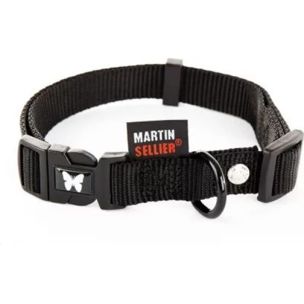 COLLIER NYLON REGLABLE 10-20/30 NOIR