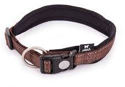 COLLIER NEO+ MARRON 25/55-60CM