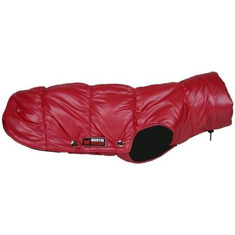 DOUDOUNE GLOSSY XXL ROUGE