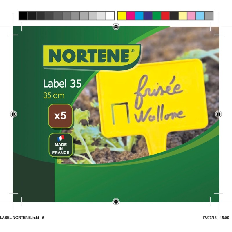 ETIQUETTES A PLANTER 35CM X5