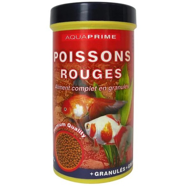 GRANULES POISSONS ROUGE 250ML