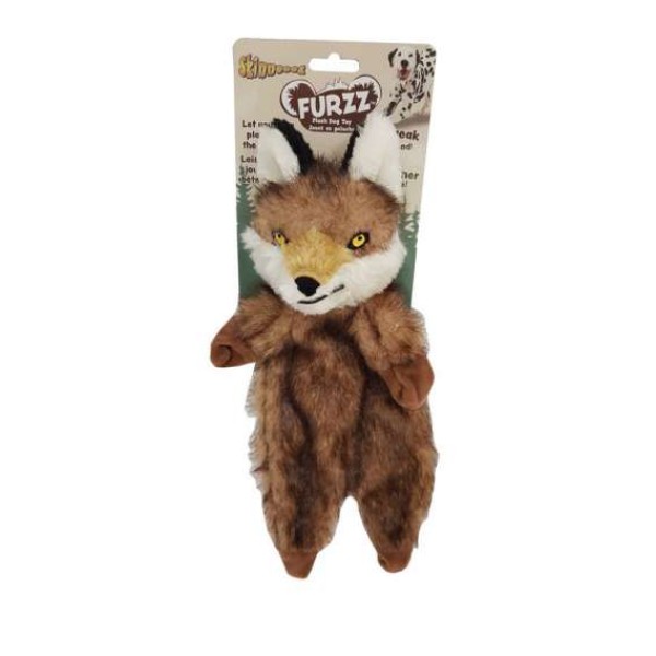 JOUET CHIEN RENARD FURRY SKINNEEEZ 33CM