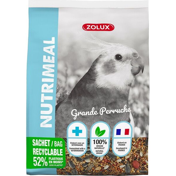 ALIMENT GRANDE PERRUCHE NUTRIMEAL3 800G