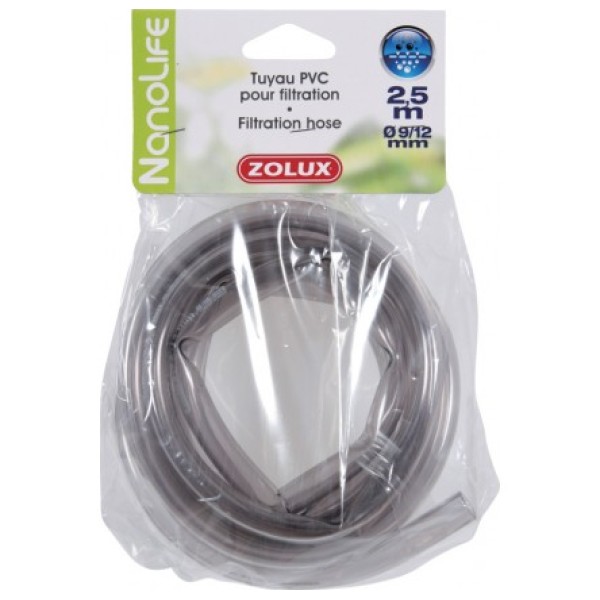TUYAU 9/12MM 2.5M PVC