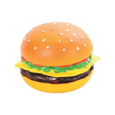 JOUET HAMBURGER VINYL 8CM
