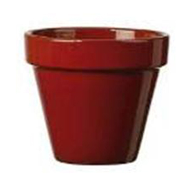 POT FANTAISIE D40CM H33CM ROUGE