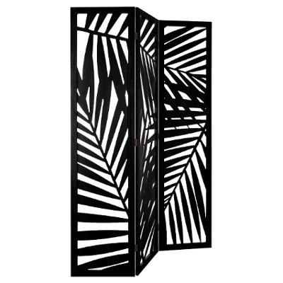 PARAVENT NOIR CONTEMPORAIN 120X1.8X170 CM