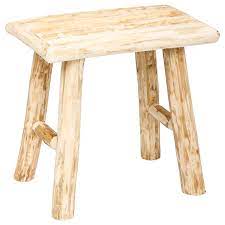 TABOURET BOIS NATUREL