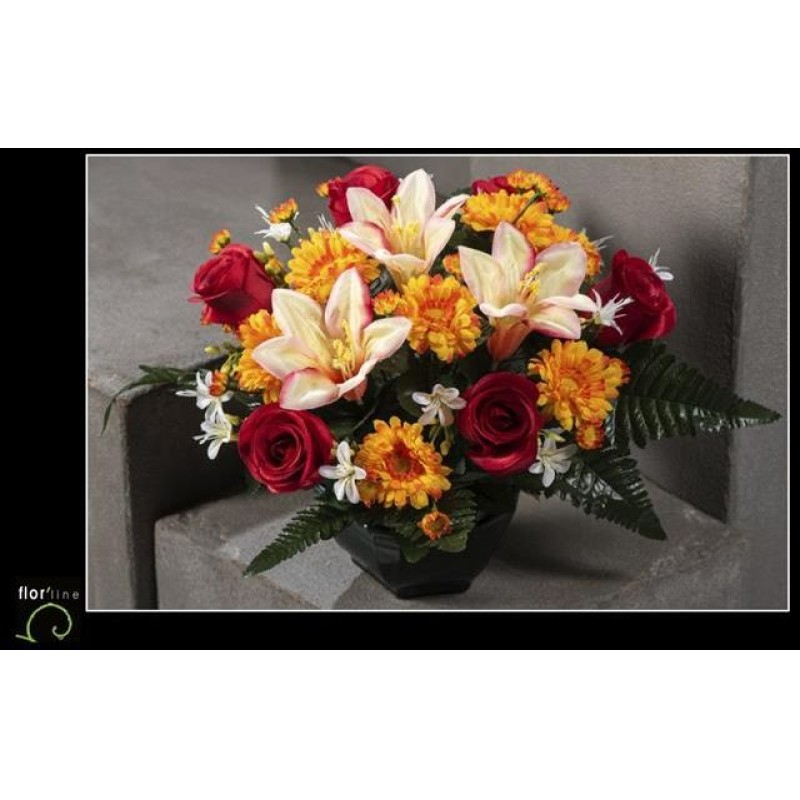 COMPO LESTEE ASSORTIE EN COULEUR H27 X32 CM