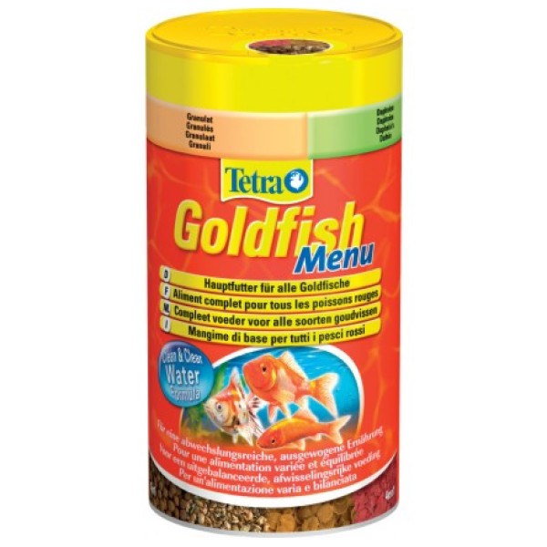 TETRA GOLDFISH MENU 250ML 80G