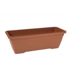 JARDINIERE VENEZIA 40CM TERRACOTTA